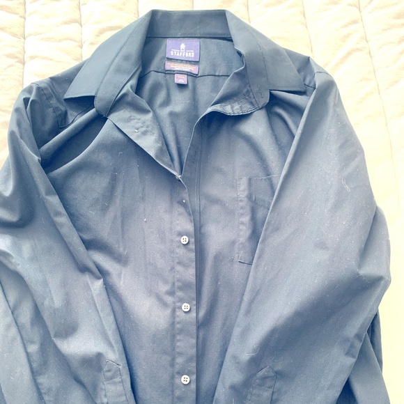 Stafford Other - Stafford Performance Super Dress Shirt Fitted 17